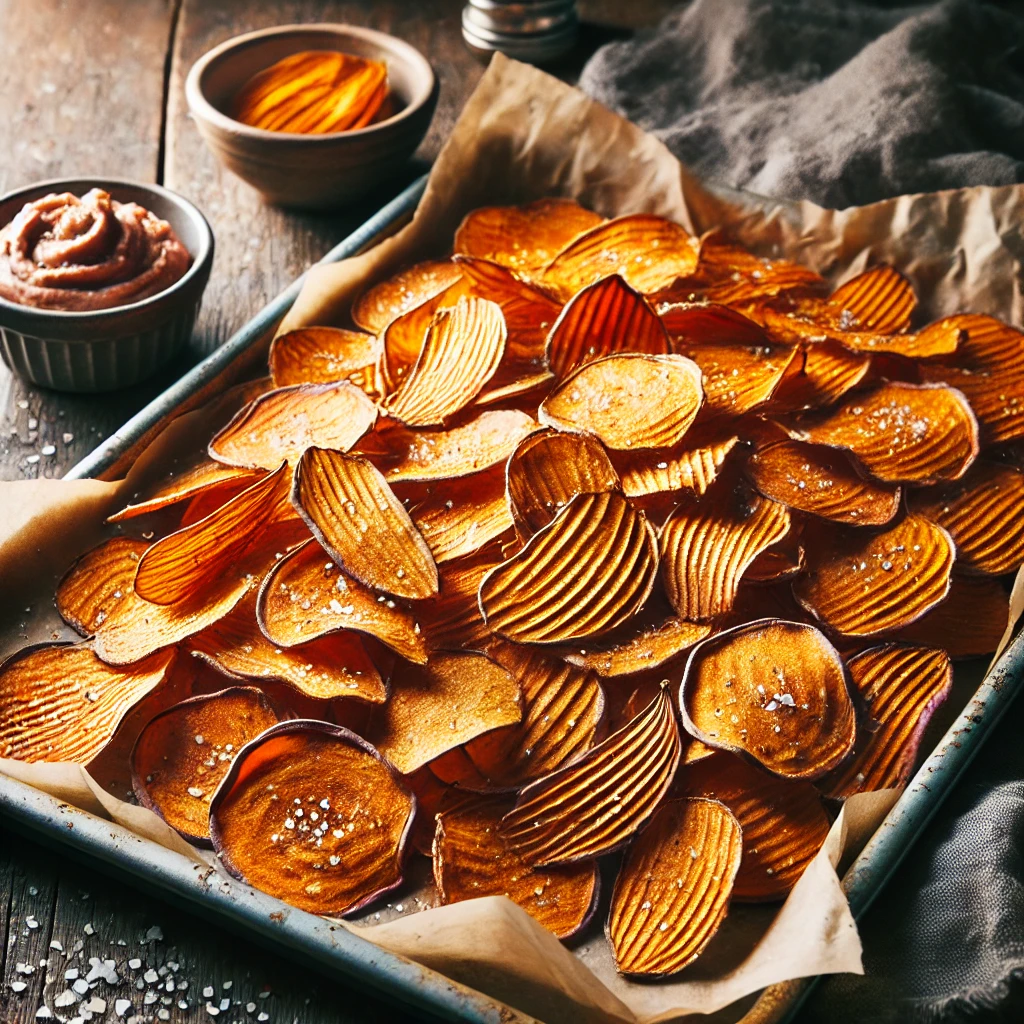 Süßkartoffel Chips